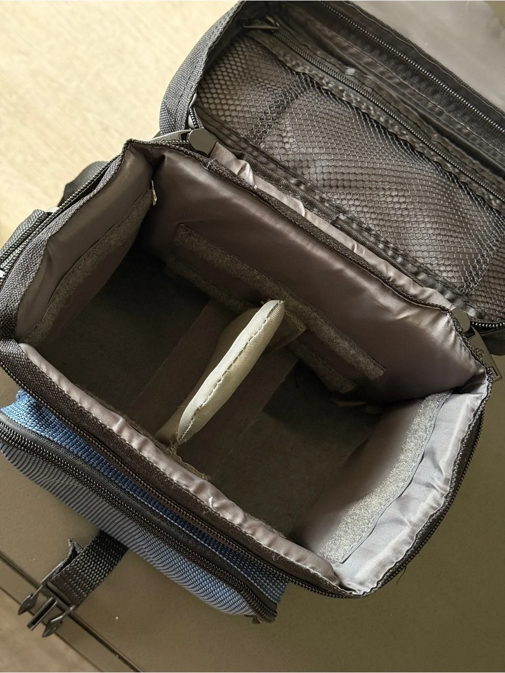 Samsonite Black and Blue Compact Camera Case
